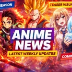 latest anime news weekly updates banner featuring popular anime characters and new season announcements