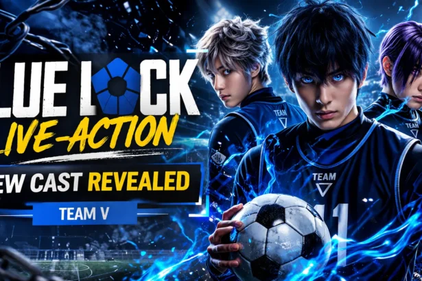 Blue Lock live action Team V cast revealed in new official video