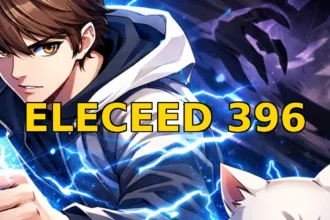 Eleceed chapter 396 high quality manga panel featuring action scene with main characters