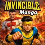 Invincible manga Mark Grayson and Omni-Man intense fight scene