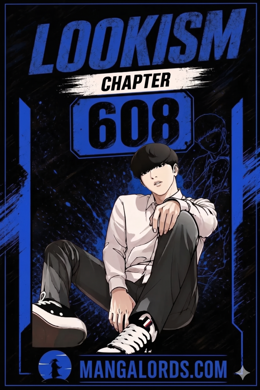 Lookism Chapter 608 featured banner showing the epic showdown