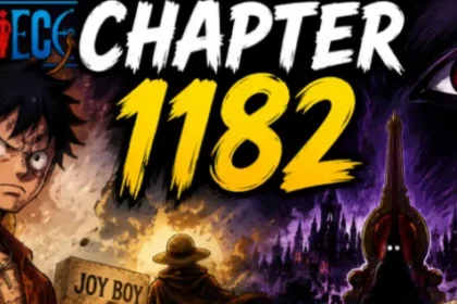 One Piece Chapter 1182 spoilers featuring Luffy, Imu, Joy Boy, and the Gorosei during the final saga